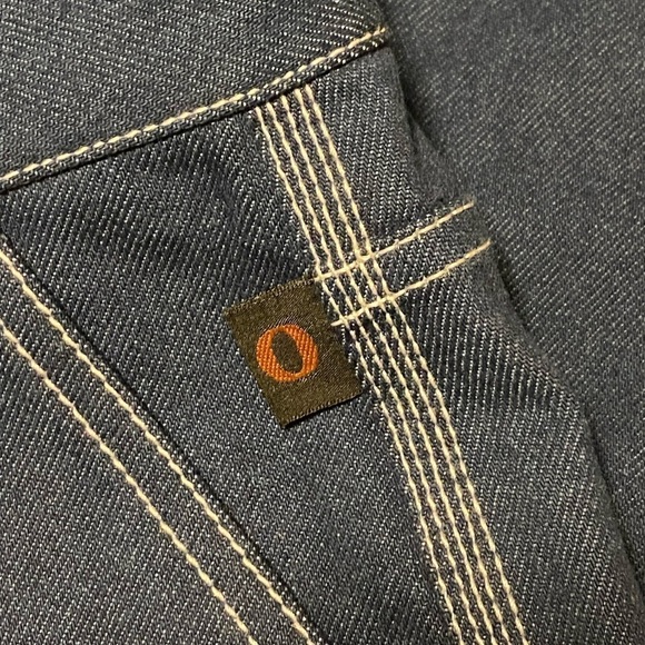 Chloe Dark Wash Cropped Rolled Hem Jeans Size 34/0-2 NWOT - Picture 8 of 12